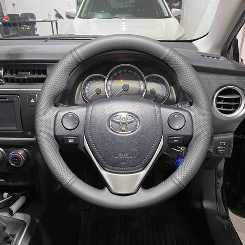 Ready To Ship - Toyota Corolla | RAV4 (2012-2019) Steering Wheel Wrap