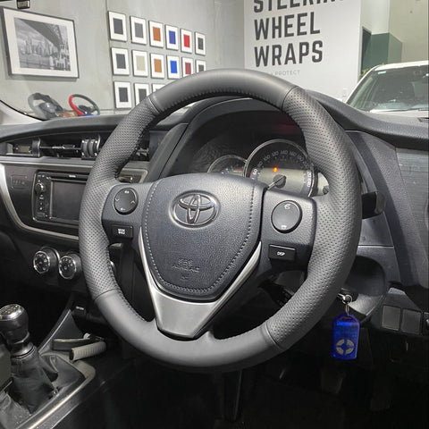 Ready To Ship - Toyota Corolla | RAV4 (2012-2019) Steering Wheel Wrap