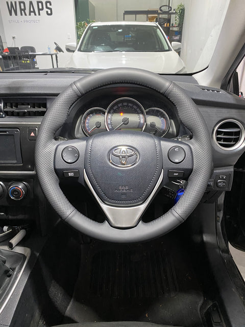 Ready To Ship - Toyota Corolla | RAV4 (2012-2019) Steering Wheel Wrap