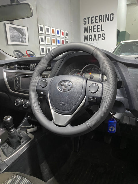 Ready To Ship - Toyota Corolla | RAV4 (2012-2019) Steering Wheel Wrap