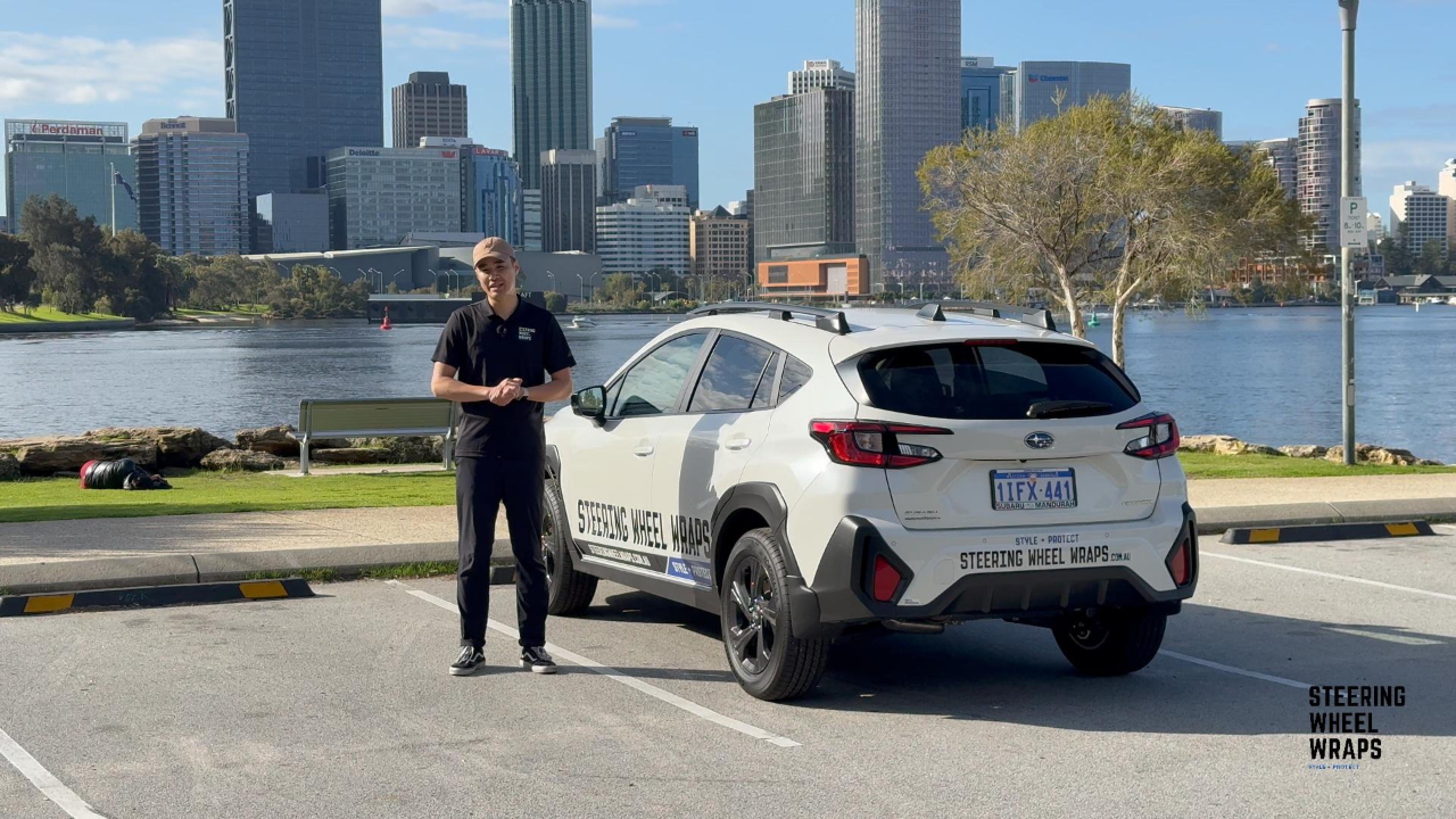 Watch the steering wheel wrap installation tutorial