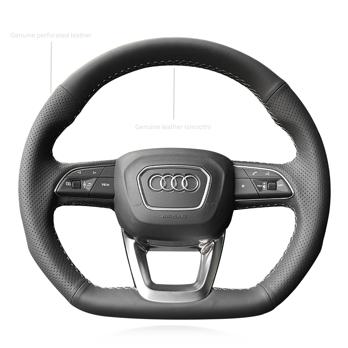 Genuine Leather Steering Wheel Wrap – Steering Wheel Wraps